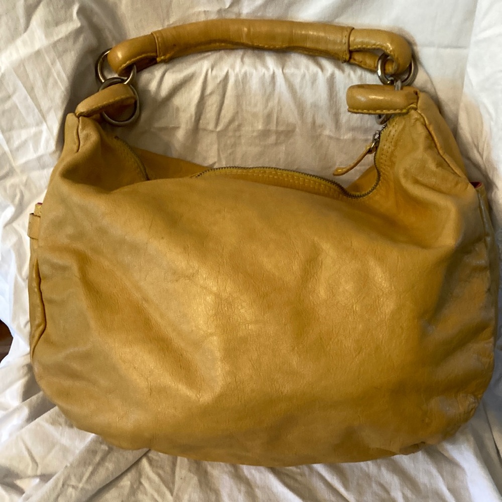 Mustard yellow Hobo Bag